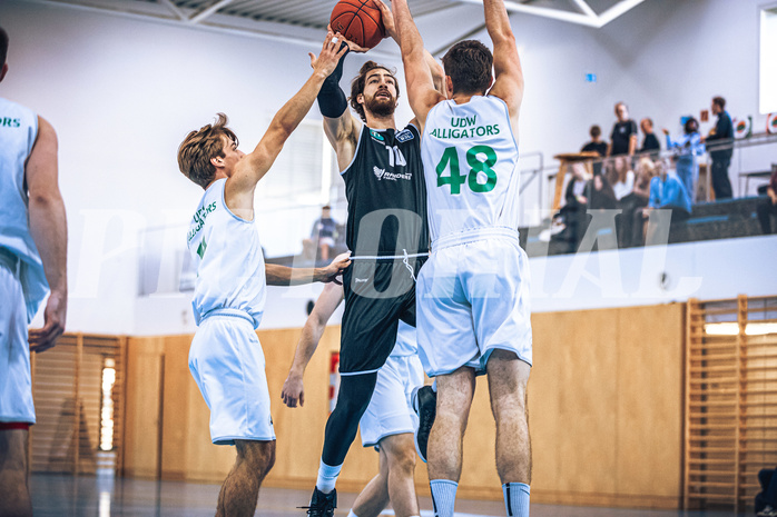 Basketball 2.Bundesliga 2021/22, Grunddurchgang 2.Runde Deutsch Wagram Alligators vs. Raiders Tirol
