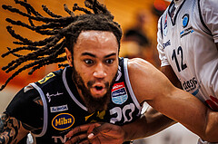 Basketball, win2day Basketball Superliga 2024/25, Playoffs Halbfinale 4. Spiel
, BBC Nord Dragonz, Gmunden Swans, Joseph Reece (20)