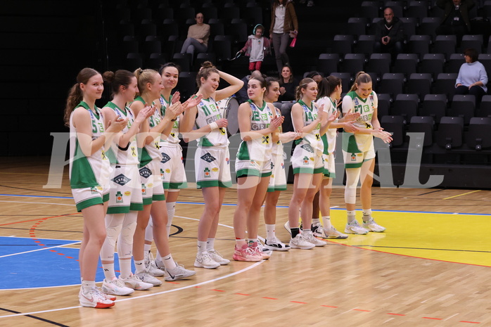 02.03.2024, Graz, Raiffeisen Sportpark, Basketball Damen Superliga 2023/24, Grunddurchgang 14.Runde, UBI Holding Graz - Basket Flames Women ,  