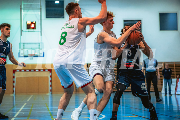 Basketball 2.Liga 2021/22, Grunddurchgang 19.Runde Deutsch Wagram vs. BBC Dragons