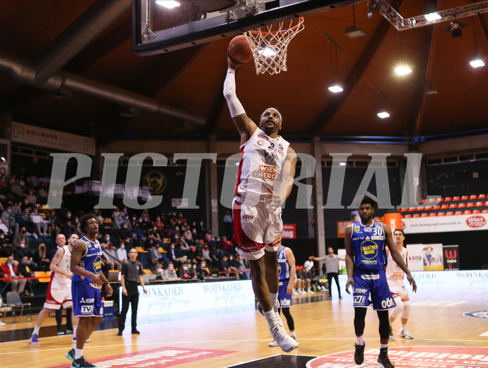 Basketball Superliga 2021/22, 3.Plazierungsrunde BC Vienna vs. Gmunden Swans