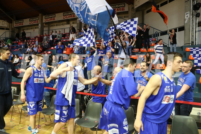 Basketball ABL 2015/16 Grunddurchgang 34.Runde BC Vienna vs. Oberwart Gunners


