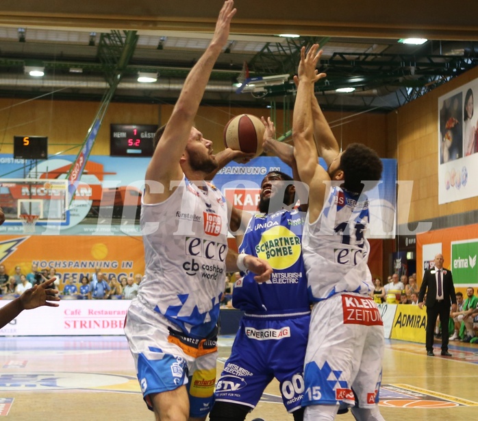 Basketball ABL 2017/18, Playoff Finale Spiel 5 Kapfenberg Bulls vs. Gmunden Swans



