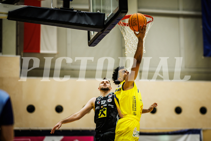 Basketball, Win2Day Superliga 2023/24, Grunddurchgang 16.Runde, SKN St. Pölten, Flyers Wels, Steven Kaltenbrunner (7)