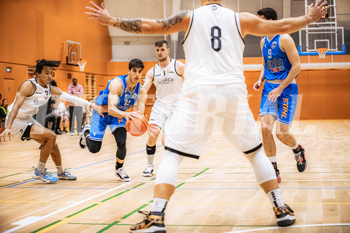 Basketball, Basketball Zweite Liga 2022/23, Grunddurchgang 11.Runde, Basket Flames, Pirlo Kufstein Towers, Itay Fadion (15)