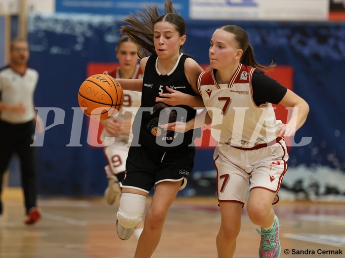 Basketball Superliga 2024/25, SLWU14 Traiskirchen Lionesses vs. ATUS Gratkorn Scorpions


