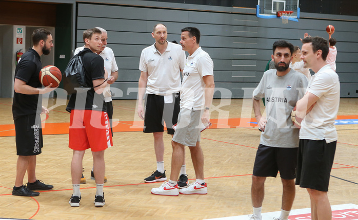 Basketball Nationalteam MU19 2022, Kadersichtung  vs. 


