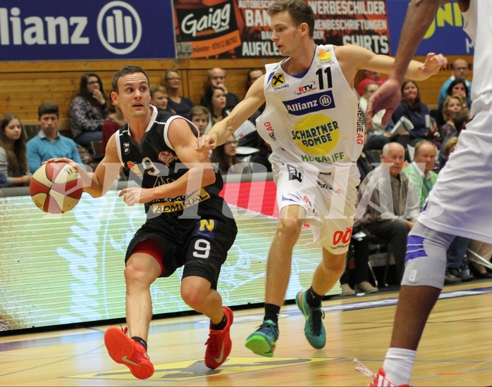 Basketball ABL 2015/16 Grunddurchgang 5.Runde Gmunden Swans vs. Traiskirchen Lions