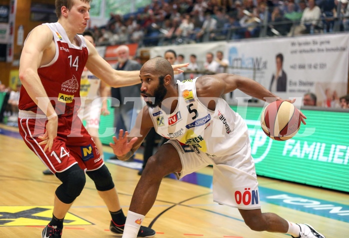 Basketball ABL 2017/18, Playoff VF Spiel 1 Gmunden Swans vs. Traiskirchen Lions