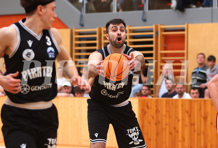 Basketball Zweite Liga 2024/25, Playoffs, Finale Spiel 1 Mistelbach Mustangs vs. Wörthersee Piraten


