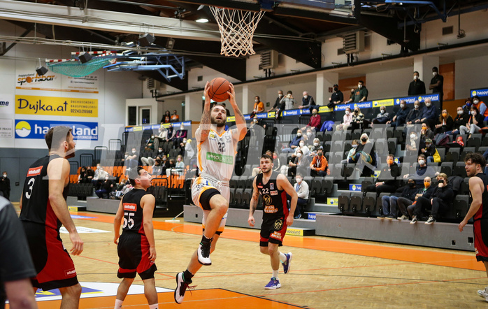 Basketball Superliga 2021/22, Grunddurchgang 12.Runde Klosterneuburg Dukes vs. BC Vienna


