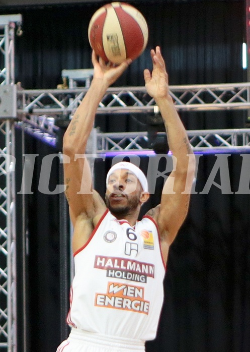 17.04.2017 Basketball ABL 2016/17 Grunddurchgang 33. Runde BC Vienna vs Fürstenfeld Panthers