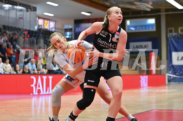Basketball Superliga 2024/25, Supercup 1.Runde, DBB Wels vs Basket Flames Women,

