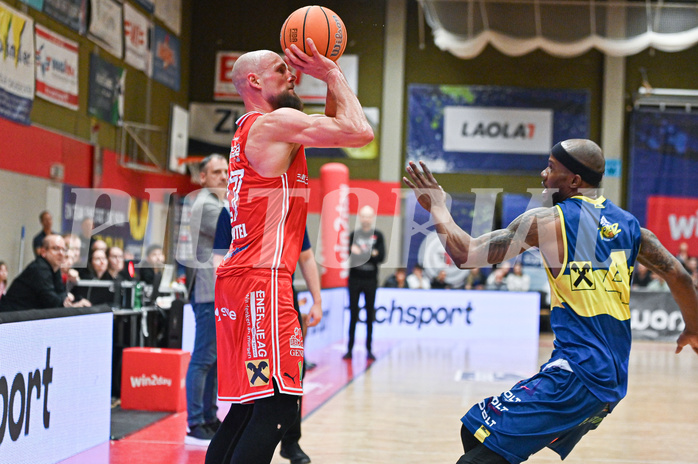 Basketball, Superliga 2024/25, Grunddurchgang 14.Runde, Flyers Wels vs. UBSC Graz,