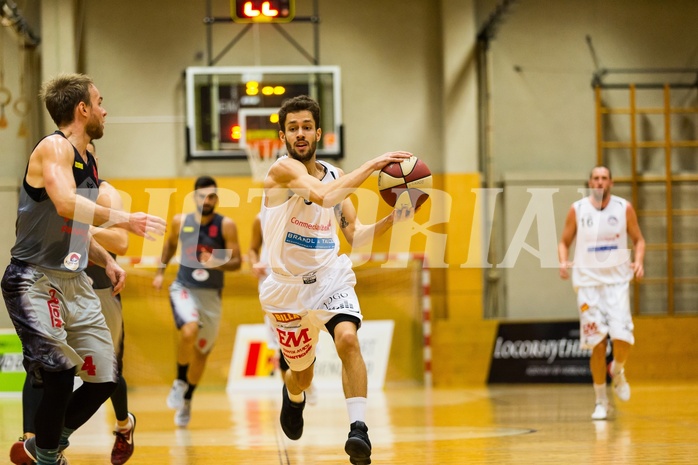 Basketball, 2.Bundesliga, Grunddurchgang 4.Runde, Mattersburg Rocks, Villach Raiders, Jan NICOLI