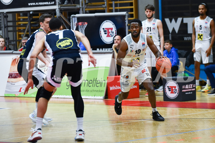 Win2Day Basketball Superliga 2022/23, Playoff,Semifinale Spiel 4, Flyers Wels vs Swans Gmunden,