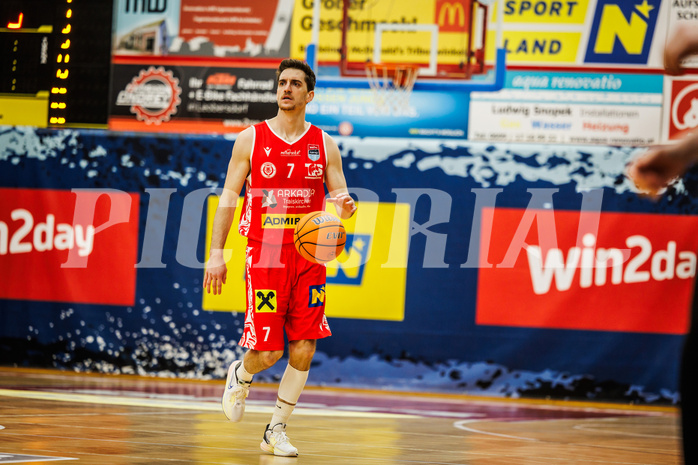 Basketball, win2day Basketball Superliga 2024/25, Grunddurchgang 17.Runde, SKN St. Pölten, Traiskirchen Lions, Benedikt Güttl (7)