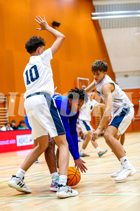 24.11.2024 Österreichischer Basketballverband 2024/25, SLMU16, Vienna Timberwolves vs. ATSE Graz