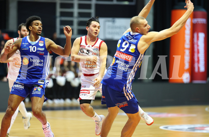 Basketball Superliga 2024/25, Gruunddurchgang 18.Runde BC Vienna vs. Oberwart Gunners


