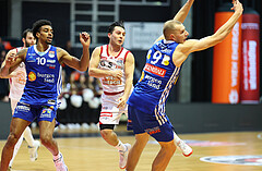 Basketball Superliga 2024/25, Gruunddurchgang 18.Runde BC Vienna vs. Oberwart Gunners


