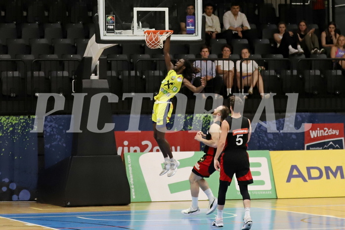 Basketball Superliga 2021/22, Playoffs, Halbfinale Spiel 2, UBSC Raiffeisen Graz vs BC GGMT Vienna