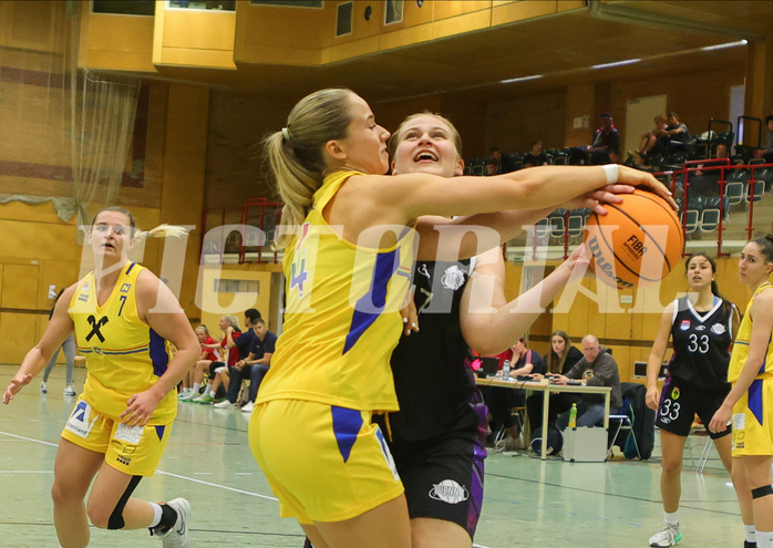 Basketball Damen Superliga 2023/24, Grunddurchgang 3.Runde Vienna United vs. SKN St.Pölten


