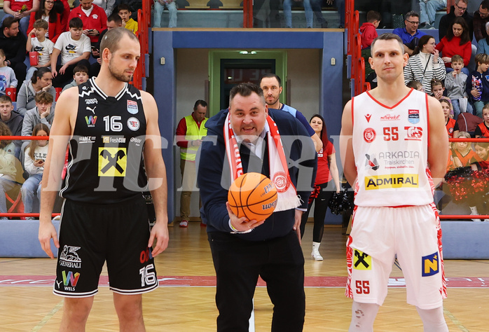 Basketball Superliaga 2024/25, Grunddurchgang 22.Runde Traiskirchen Lions vs. Flyers Wels


