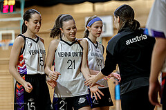 23.02.2025 Österreichischer Basketballverband 2024/25, SLWU14 Vienna United vs. Vienna Timberwolves