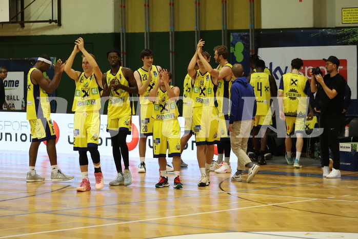 Basketball Superliga 2021/22, Grunddurchgang 1.Runde UBSC Graz vs. SKN St.Pölten