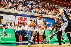 Basketball, win2day Basketball Superliga 2024/25, Playoffs Halbfinale 2. Spiel
, BBC Nord Dragonz, Gmunden Swans, Rayshawn Mart (3)