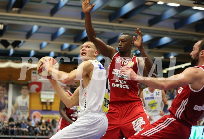 Basketball ABL 2016/17 Grunddurchgang 4.Runde Gmunden Swans vs. BC Vienna