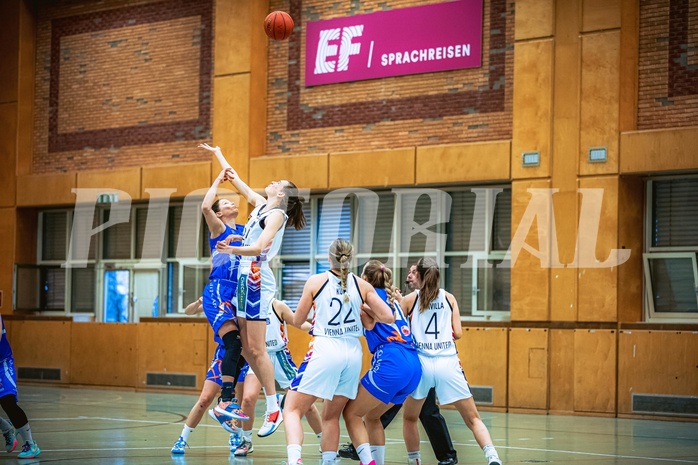 Basketball Basketball Damen Superliga 2021/22, Grunddurchgang 5.Runde Vienna United vs. DBB LZ OÖ
