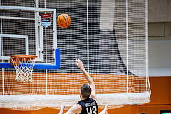 Basketball, Basketball Zweite Liga 2024/25, Grunddurchgang 6.Runde, Vienna Timberwolves, Mistelbach Mustangs, Jakub Jokl (43)