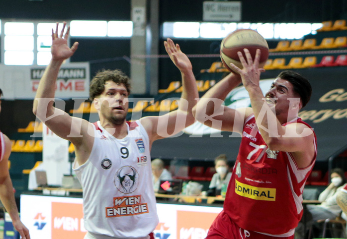 Basketball Superliga 2020/21,  5. Qualifikationsrunde,  BC Vienna, Traiskirchen Lions,