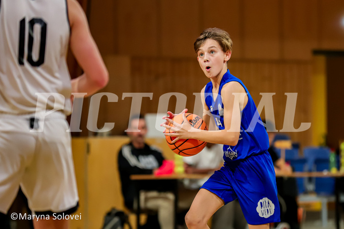 09.11.2024 Österreichischer Basketballverband 2024/25, SLMU14, Basket Flames WAT vs STARS Basketball