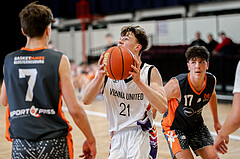 23.03.2025 Österreichischer Basketballverband 2024/25, SLMU16, Post SV Wien vs. Basket Dukes