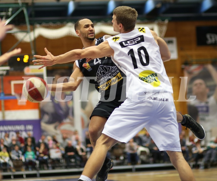 Basketball ABL 2015/16 Grunddurchgang 24.Runde Gmunden Swans vs. Traiskirchen Lions



