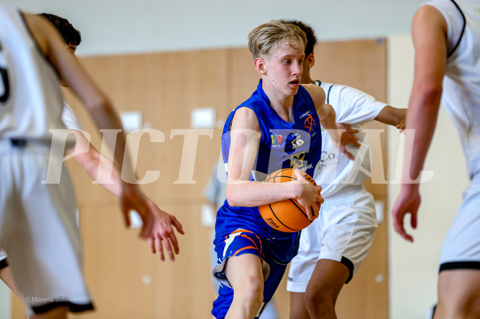 31.03.2025 Österreichischer Basketballverband 2024/25, SLMU14 Basket Flames WAT vs. FSN Baskets Wels