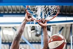 Basketball, ABL 2018/19, Grunddurchgang 35.Runde, Oberwart Gunners, Gmunden Swans, Christopher Tawiah (14)