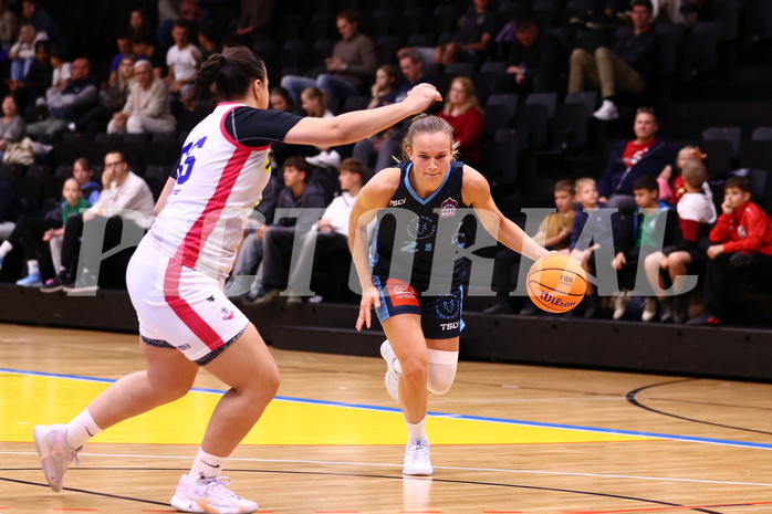 29.09.2024, Graz, Raiffeisen Sportpark, Basketball Damen Superliga 2024/25, Grunddurchgang, 1.Runde, UBSC-DBBC Graz - Vienna Timberwolves,  