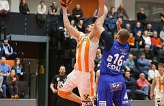 Basketball ABL 2017/18, Grunddurchgang 26.Runde BK Klosterneuburg Dukes vs. Oberwart Gunners