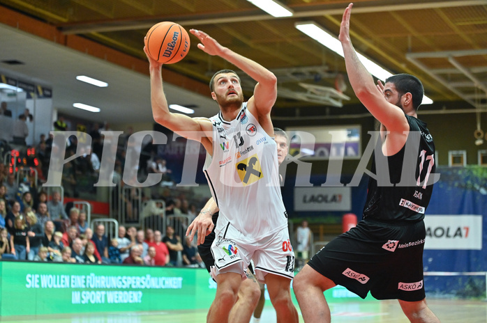 Basketball, Superliga 2024/25, Grunddurchgang 4.Runde, Flyers Wels vs. Kapfenberg,
