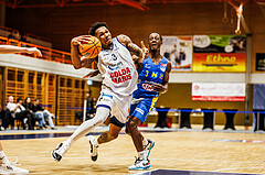 Basketball, win2day Basketball Superliga 2024/25, Grunddurchgang Runde 5, BBC Nord Dragonz, SKN St. Pölten, Rayshawn Mart (3)