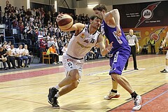 Basketball ABL 2015/16 Grunddurchgang 31.Runde  Güssing Knights vs Gmunden Swans