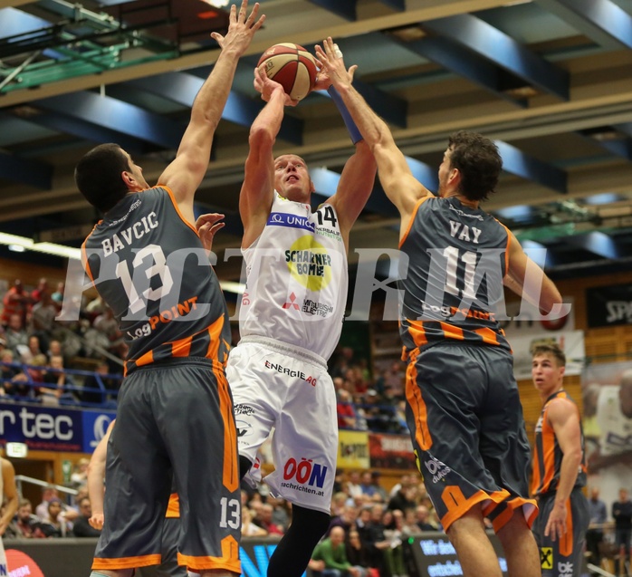 Basketball ABL 2017/18, Grunddurchgang 10.Runde Gmunden Swans vs. Klosterneuburg Dukes