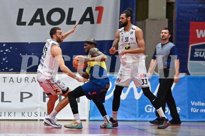Basketball, Superliga 2024/25, 9. Plazierungsrunde, Flyers Wels vs. UBSC Graz,