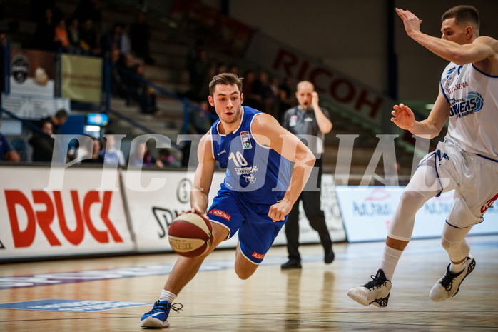 Basketball, Admiral Basketball Superliga 2019/20, Grunddurchgang 13.Runde, Oberwart Gunners, D.C. Timberwolves, Jakob Szkutta (10)