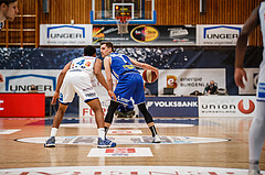 Basketball, bet-at-home Basketball Superliga 2020/21, Grunddurchgang 14. Runde, Oberwart Gunners, Gmunden Swans, Benedikt Güttl (7)