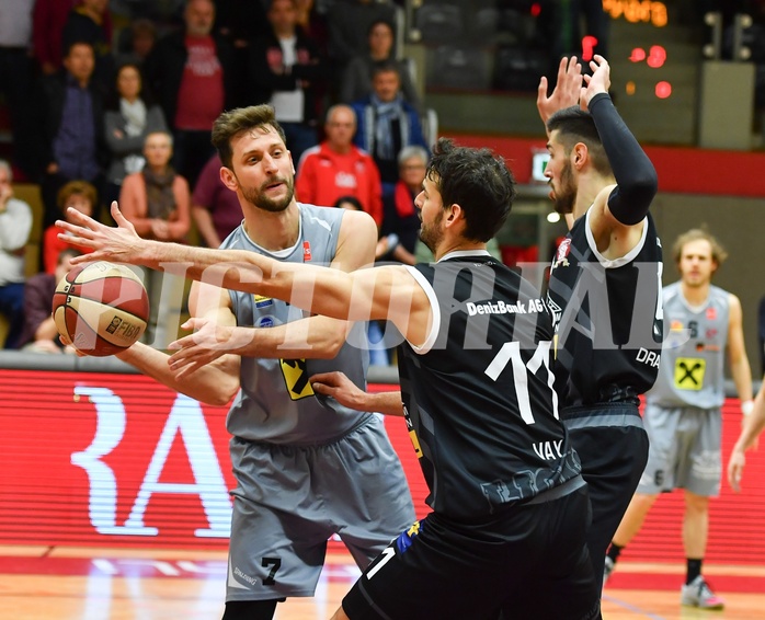 Basketball ABL 2016/17 Grunddurchgang 35. Runde  WBC Wels vs Traiskirchen Lions