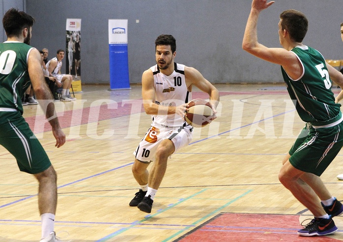 Basketball 2.Bundesliga 2017/18 Grunddurchgang 19.Runde  Jennersdorf Blackbirds vs KOS Celovec
